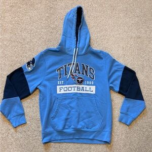 Blue Titans Football Hoodie